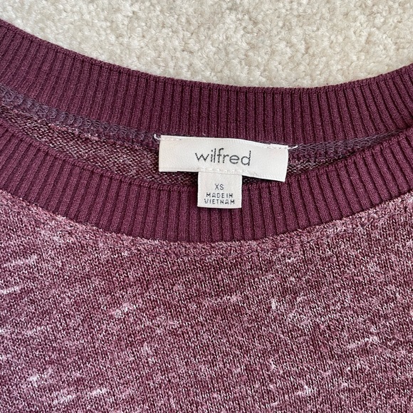 Aritzia burgundy sweater - Picture 3 of 7